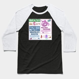 Punk Pop Art Baseball T-Shirt